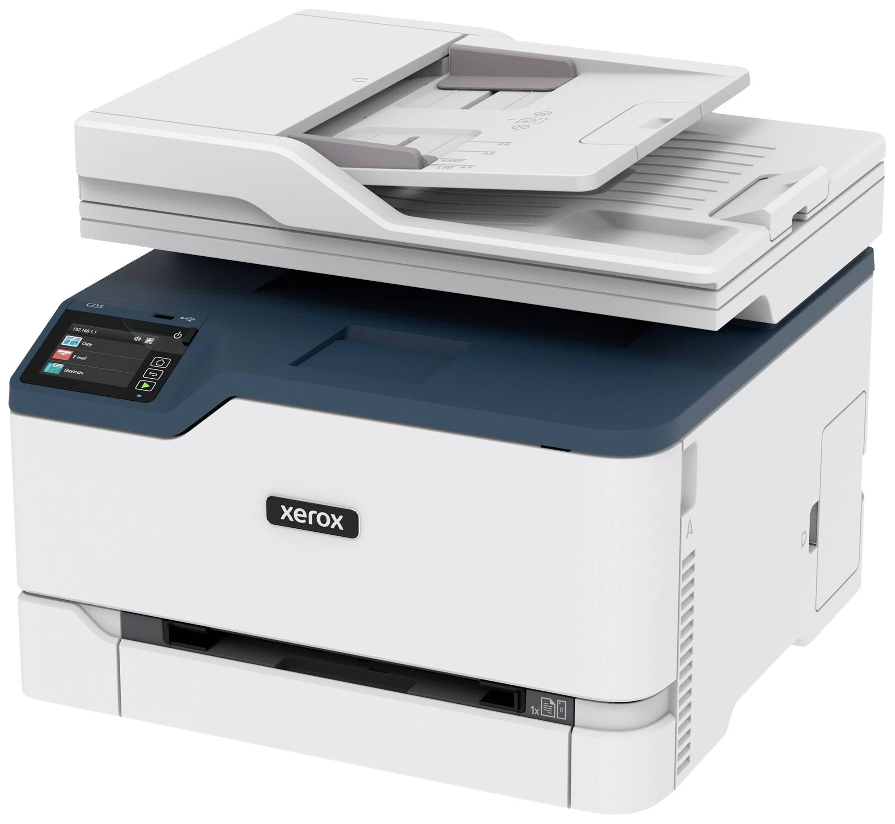 Xerox C235 Multifunktionsdrucker Laser Farbe A4 Drucker, Scanner, Kopierer, Fax LAN, Duplex, WLAN, USB, ADF