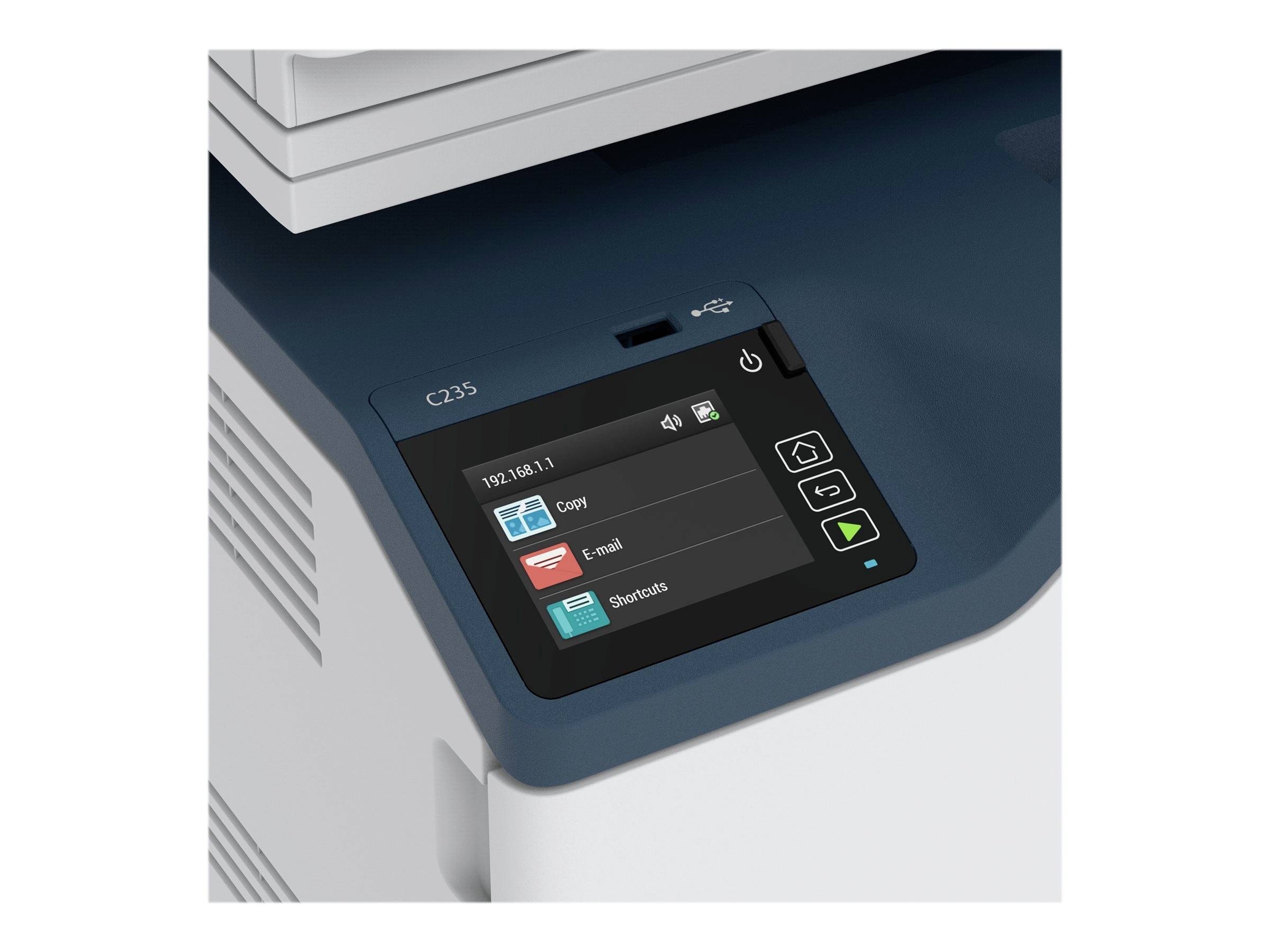 Xerox C235 Multifunktionsdrucker Laser Farbe A4 Drucker, Scanner, Kopierer, Fax LAN, Duplex, WLAN, USB, ADF