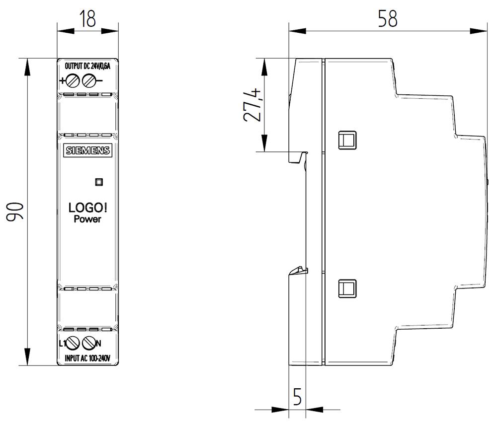 Siemens 6EP3330-6SB00-0AY0 Hutschienen-Netzteil (DIN-Rail) Inhalt 1 St.