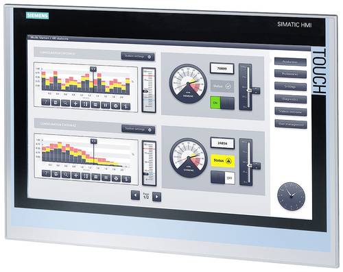 Siemens 6AV2124-0UC02-0AX1 6AV21240UC020AX1 SPS-Bedienpanel