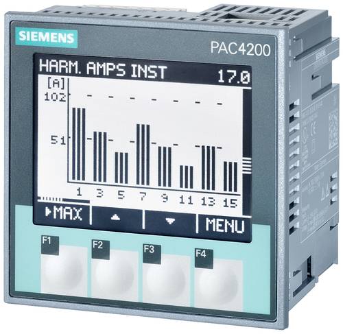 Siemens 7KM4211-1BA00-3AA0 Digitales Einbaumessgerät SENTRON Messgerät 7KM PAC4200, Fronteinbau, 5