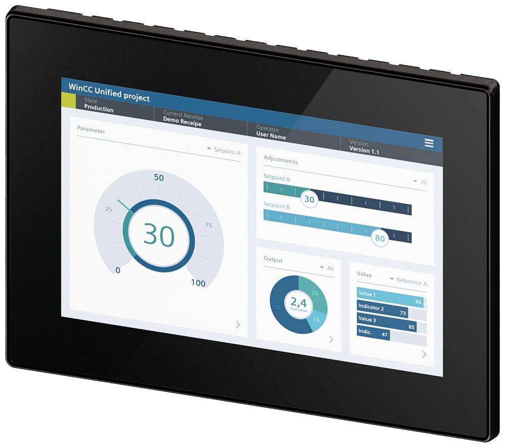 Siemens 6AV2128-3KB36-0AX1 6AV21283KB360AX1 SPS-Bedienpanel