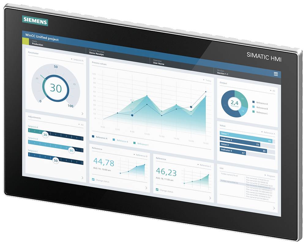 Siemens 6AV2128-3QB06-0AX1 6AV21283QB060AX1 SPS-Bedienpanel