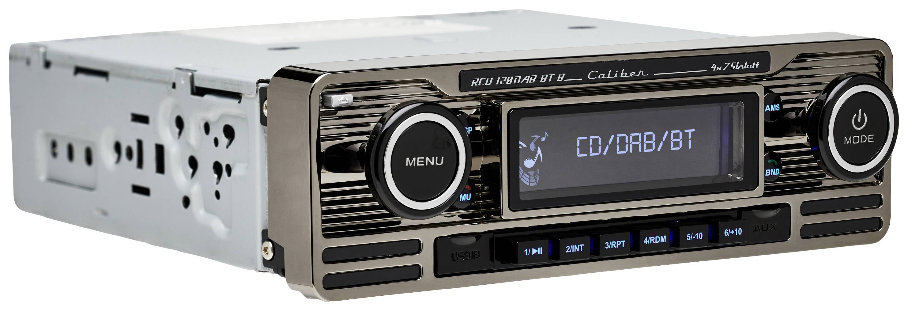 Caliber RCD120DAB-BT-B Autoradio DAB+ Tuner, Bluetooth®-Freisprecheinrichtung