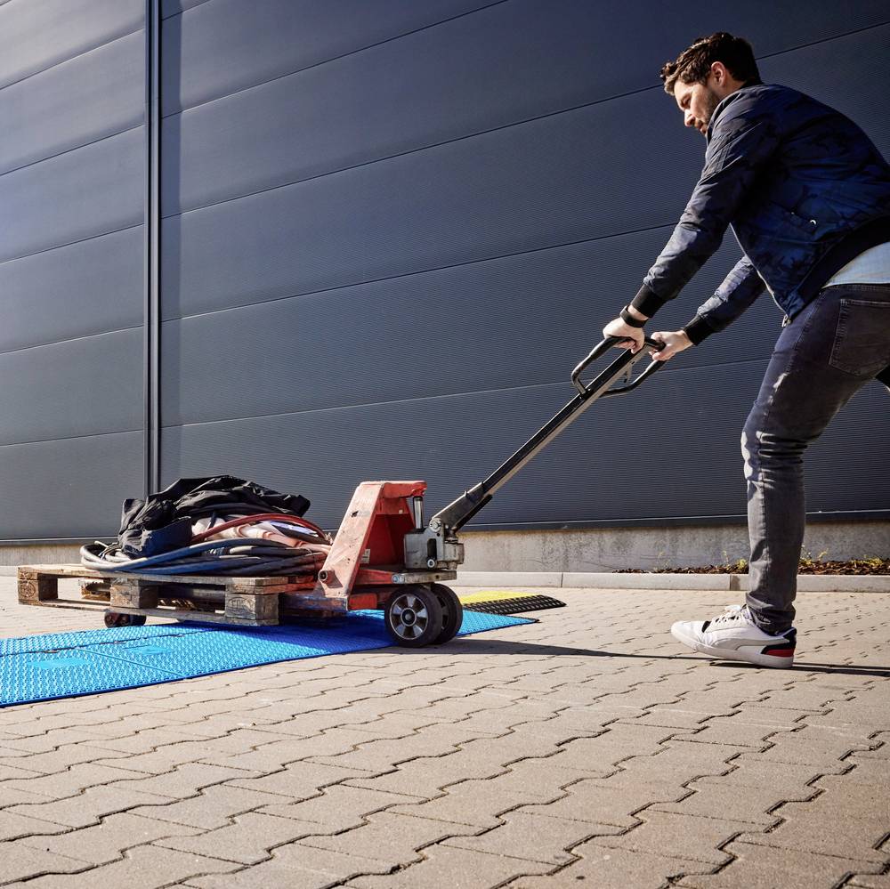 DEFENDER by Adam Hall Rampen-Modul 869301BLU Polyurethan Blau 1000mm Inhalt: 1St.