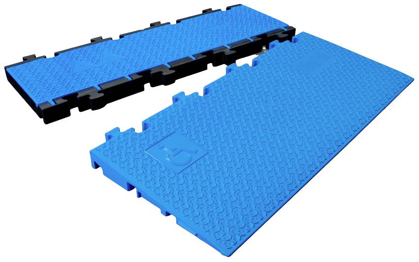 DEFENDER by Adam Hall Rampen-Modul 869301BLU Polyurethan Blau 1000mm Inhalt: 1St.