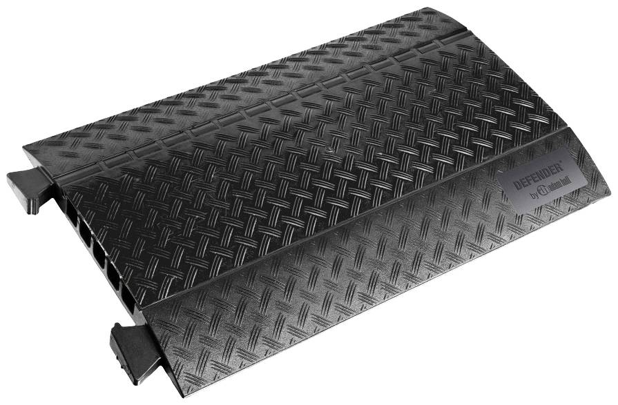 DEFENDER by Adam Hall Kabelbrücke 85300BLK Polyurethan Schwarz Anzahl Kanäle: 5 870mm Inhalt: 1St.