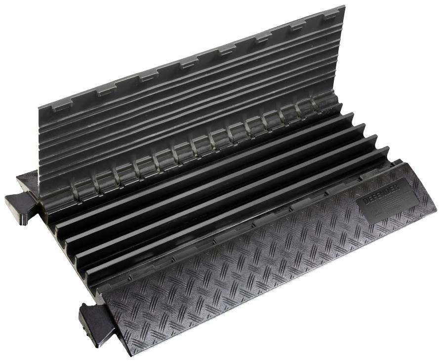 DEFENDER by Adam Hall Kabelbrücke 85300BLK Polyurethan Schwarz Anzahl Kanäle: 5 870mm Inhalt: 1St.