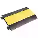 DEFENDER by Adam Hall Kabelbrücke 85300LUX Polyurethan Schwarz/Gelb Anzahl Kanäle: 5 870mm Inhalt: 1St. DEFENDER by Adam Hall Kabelbrücke 85300LUX Polyurethan Schwarz/Gelb Anzahl Kanäle: 5 870mm Inhalt: 1St.