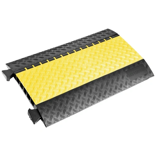DEFENDER by Adam Hall Kabelbrücke 85300LUX Polyurethan Schwarz/Gelb Anzahl Kanäle: 5 870mm Inhalt: 1St. DEFENDER by Adam Hall Kabelbrücke 85300LUX Polyurethan Schwarz/Gelb Anzahl Kanäle: 5 870mm Inhalt: 1St.