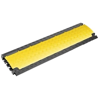 DEFENDER by Adam Hall Kabelbrücke 85150LUX Polyurethan Schwarz/Gelb Anzahl Kanäle: 6 1010mm Inhalt: 1St. DEFENDER by Adam Hall Kabelbrücke 85150LUX Polyurethan Schwarz/Gelb Anzahl Kanäle: 6 1010mm Inhalt: 1St.
