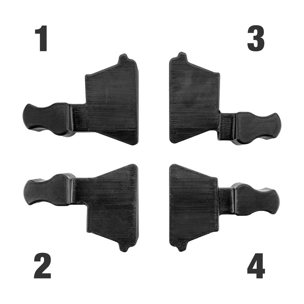 DEFENDER by Adam Hall Verbindungszapfen 8690021ASET Polyurethan Schwarz Inhalt: 1 Set