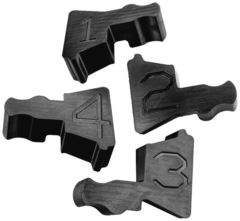 DEFENDER by Adam Hall Verbindungszapfen 8690021ASET Polyurethan Schwarz Inhalt: 1 Set