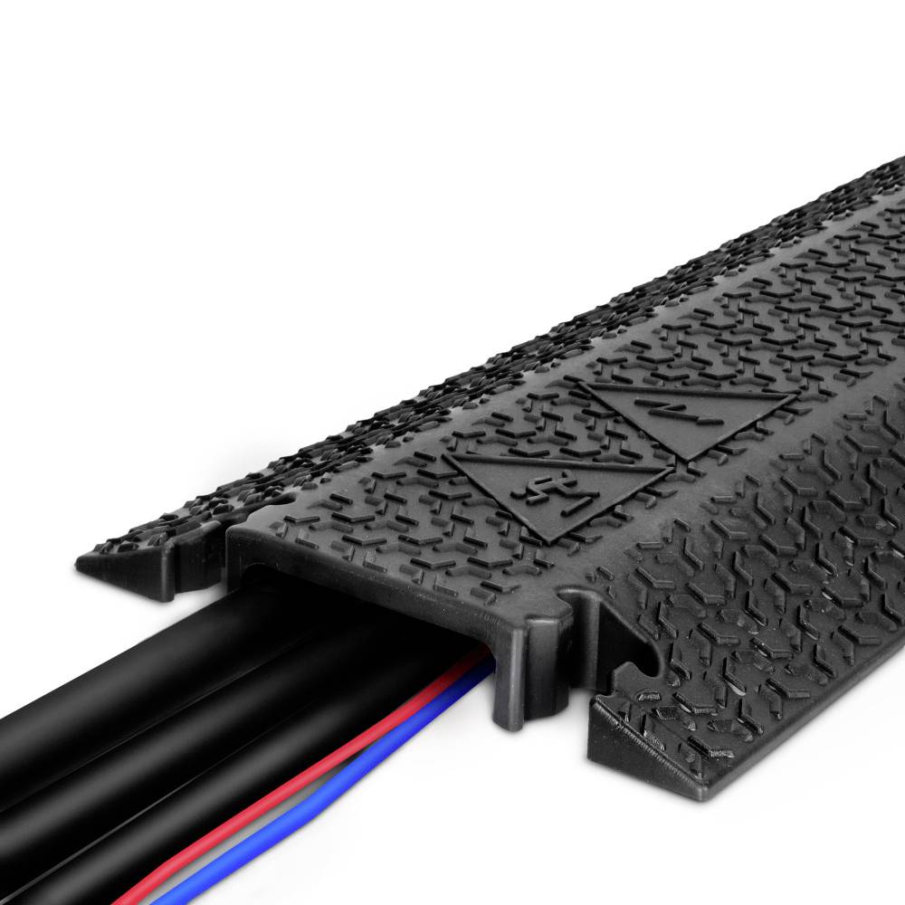 DEFENDER by Adam Hall Kabelbrücke 866XP100BLK Polyurethan Schwarz Anzahl Kanäle: 1 1005mm Inhalt: 1St.