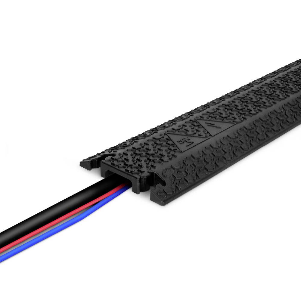 DEFENDER by Adam Hall Kabelbrücke 866XP40BLK Polyurethan Schwarz Anzahl Kanäle: 1 1005mm Inhalt: 1St.