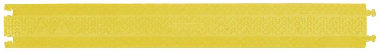 DEFENDER by Adam Hall Kabelbrücke 866XP40YEL Polyurethan Gelb Anzahl Kanäle: 1 1005mm Inhalt: 1St.