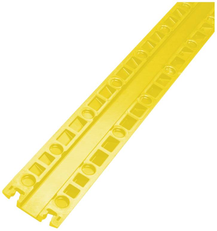 DEFENDER by Adam Hall Kabelbrücke 866XP40YEL Polyurethan Gelb Anzahl Kanäle: 1 1005mm Inhalt: 1St.