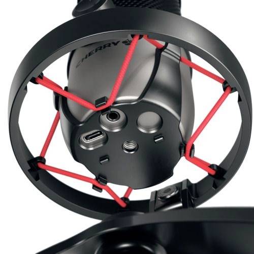 CHERRY UM 6.0 Advanced Stand USB-Mikrofon Übertragungsart (Details):USB Standfuß USB 2.0, Kopfhörer-Buchse USB