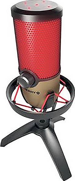 CHERRY UM 9.0 Pro RGB Stand USB-Mikrofon Übertragungsart (Details):USB Standfuß USB 2.0, Kopfhörer-Buchse USB