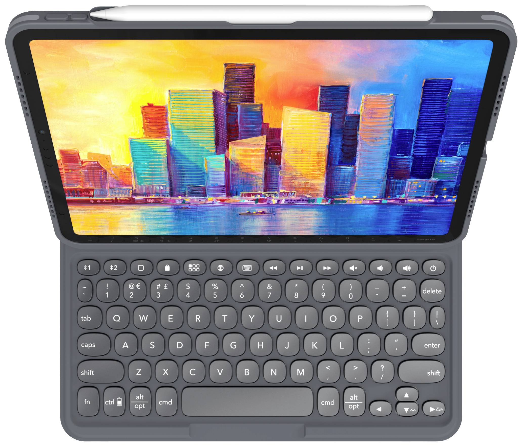 ZAGG ProKeys Tablet-Tastatur mit Hülle Passend für Marke (Tablet): Apple iPad Air 10.9 (4. Generation)