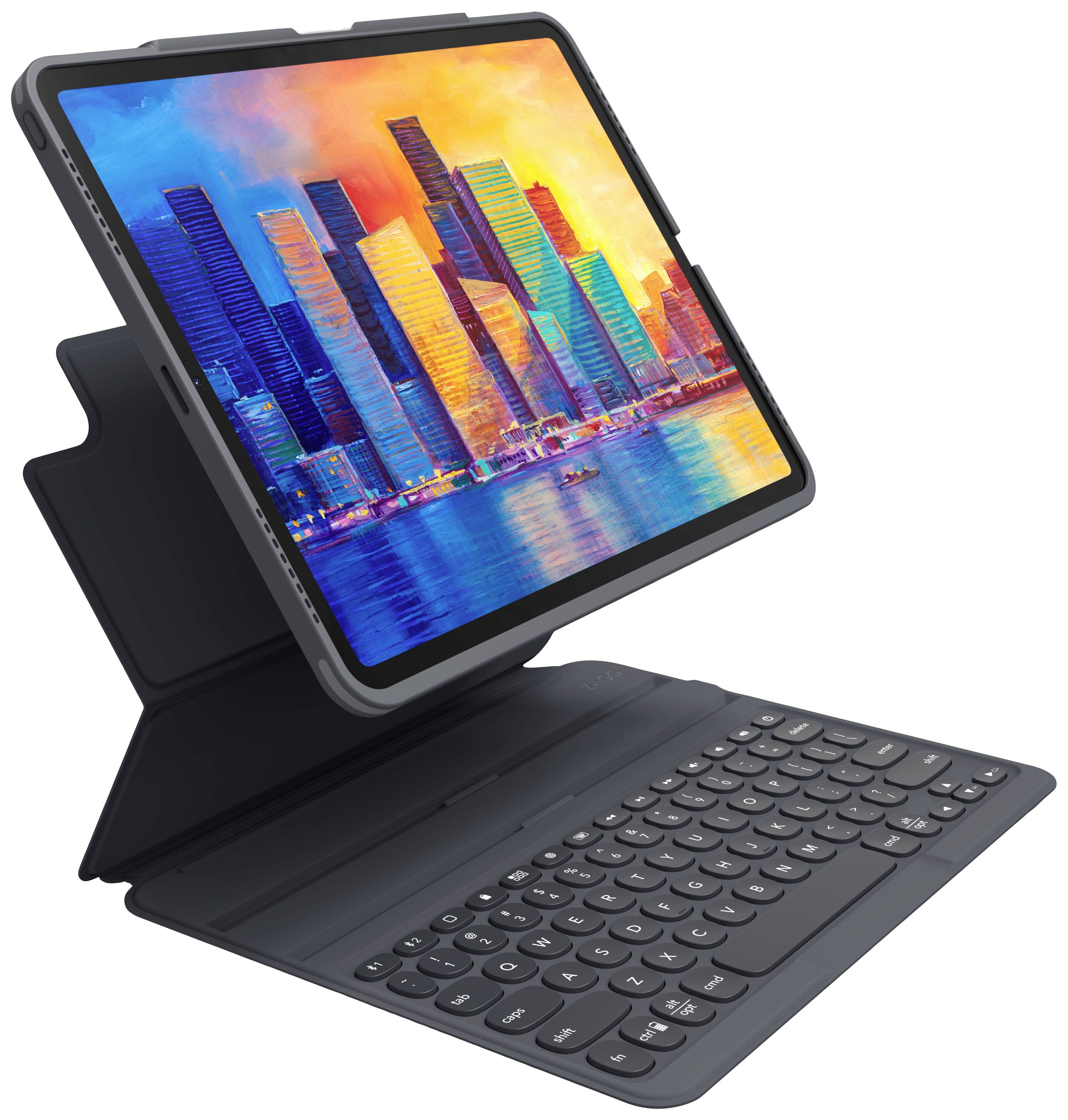 ZAGG ProKeys Tablet-Tastatur mit Hülle Passend für Marke (Tablet): Apple iPad Pro 12.9 (3.Generation), iPad Pro 12.9 (4. Generation), iPad Pro 12.9