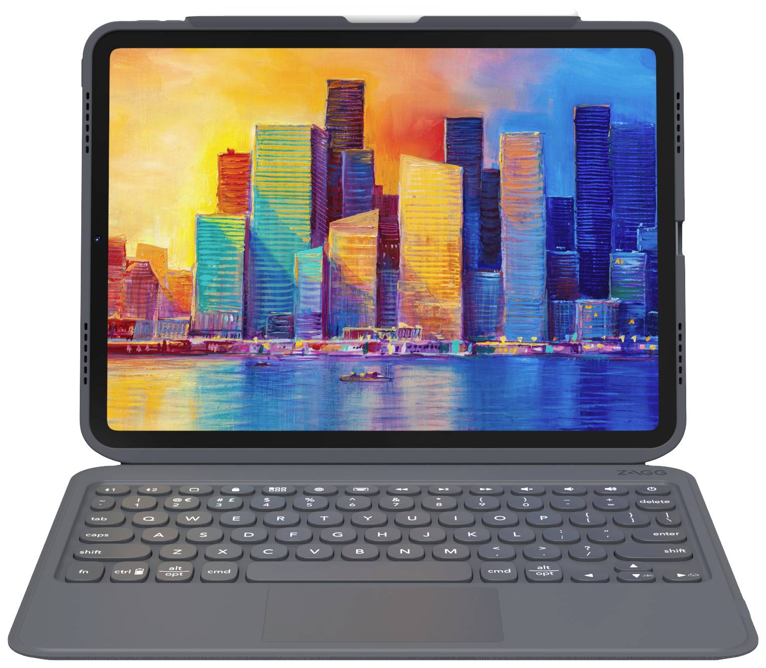 ZAGG ProKeys with Trackpad Tablet-Tastatur mit Hülle Passend für Marke (Tablet): Apple iPad Air 10.9 (4. Generation), iPad Pro 11 (1. Generation),