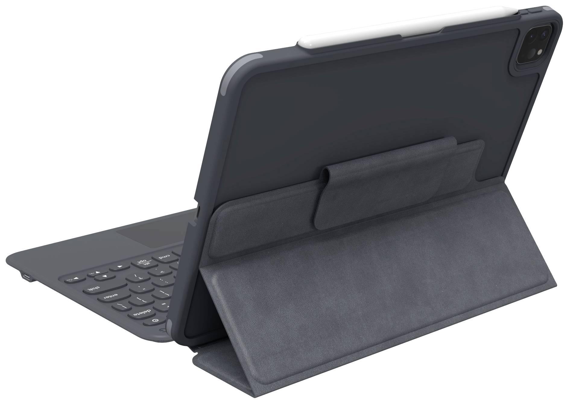 ZAGG ProKeys with Trackpad Tablet-Tastatur mit Hülle Passend für Marke (Tablet): Apple iPad Air 10.9 (4. Generation), iPad Pro 11 (1. Generation),