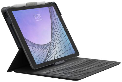 ZAGG Messenger Folio 2 Tablet-Tastatur mit BookCover Passend für Marke (Tablet): Apple iPad 10.2 (2