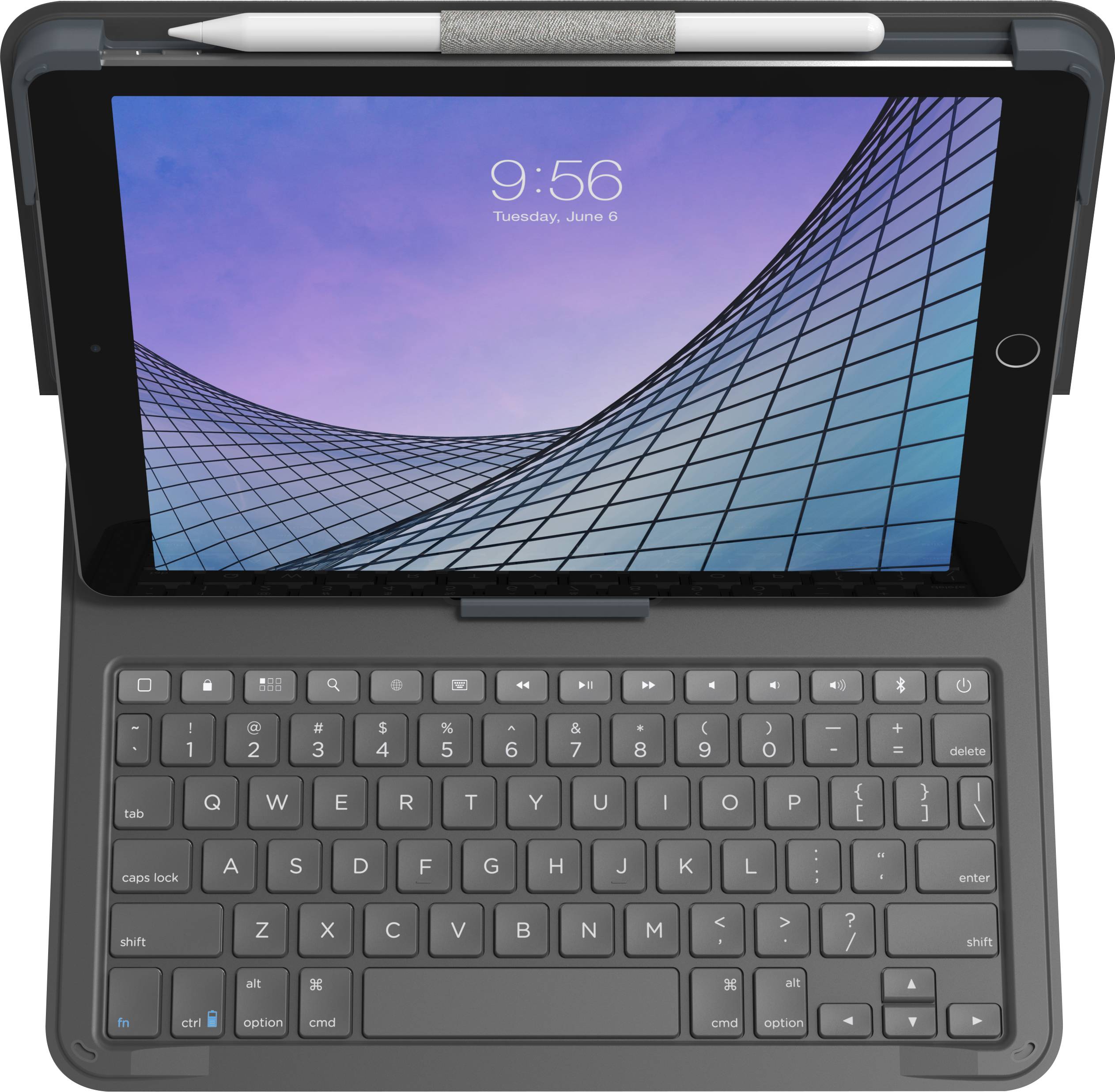 ZAGG Messenger Folio 2 Tablet-Tastatur mit Hülle Passend für Marke (Tablet): Apple iPad 10.2 (2019), iPad 10.2 (2020), iPad Air 10.5, iPad Air (3.