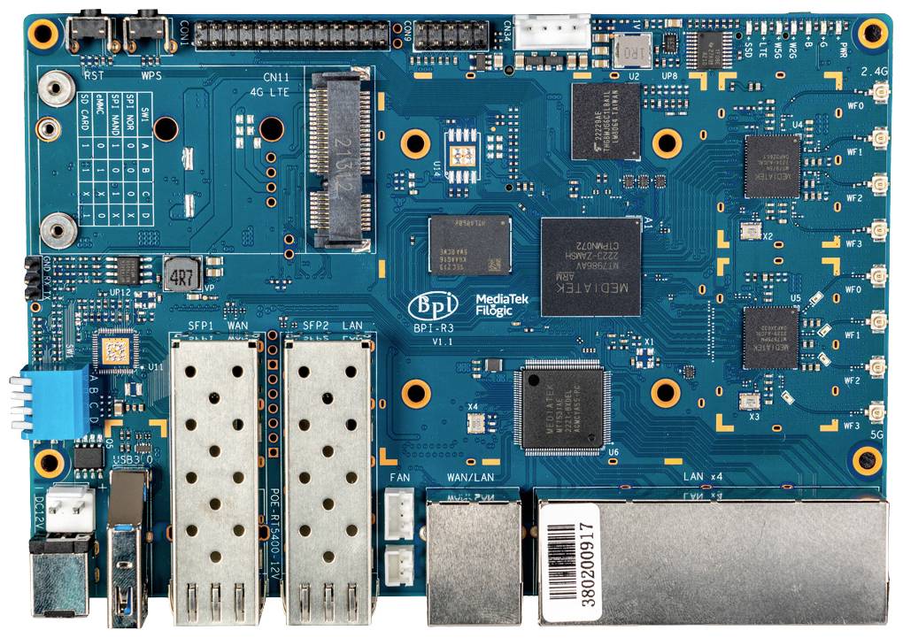 Banana PI BananaPi-R3 BPI-R3 2GB