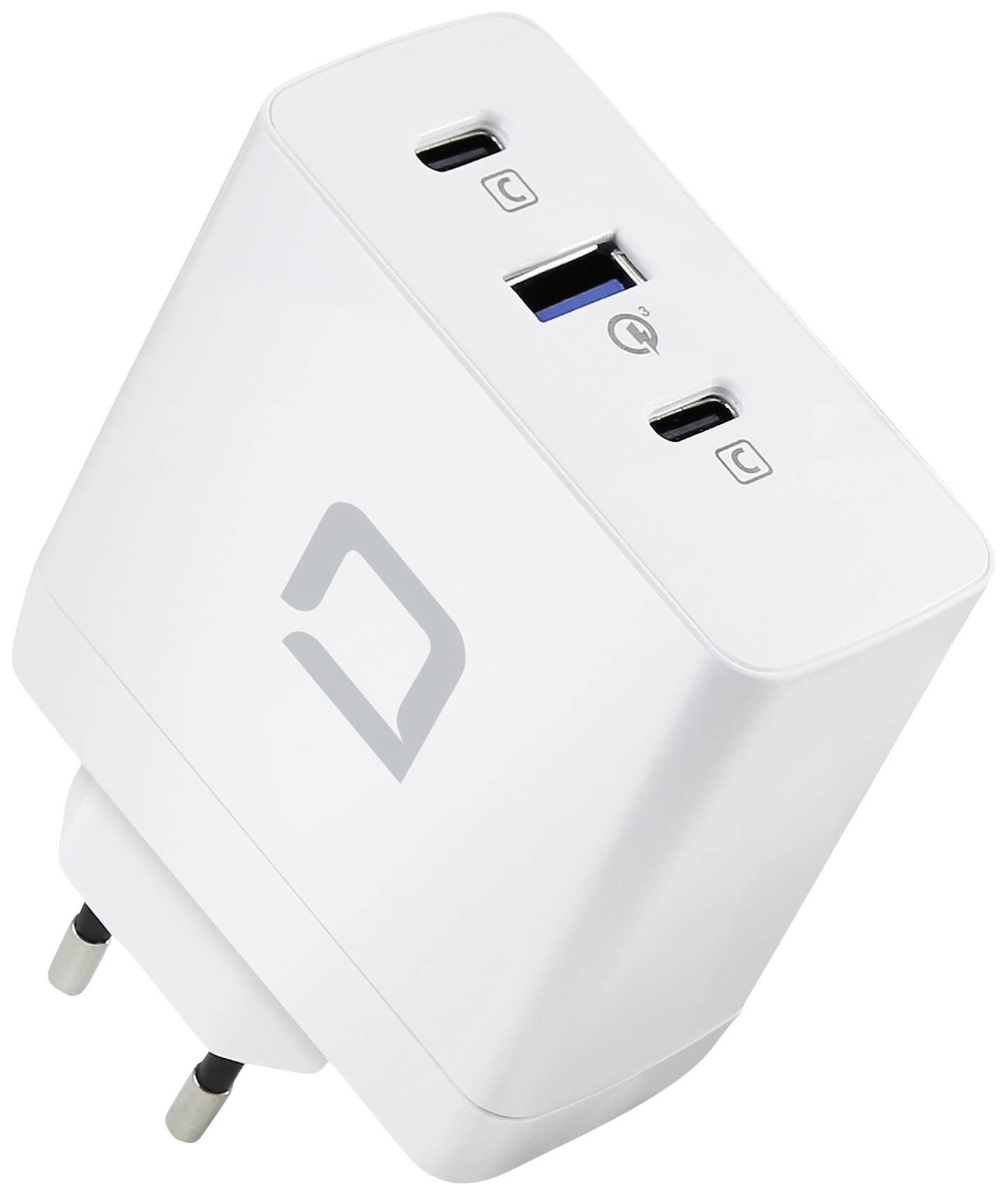 Dicota Travel Laptop GaN Charger Universal PRO Notebook-Netzteil 100 W 5 V, 9 V, 12 V, 15 V, 20 V 5 A mit UK-Adapter, USB Power Delivery (USB-PD)