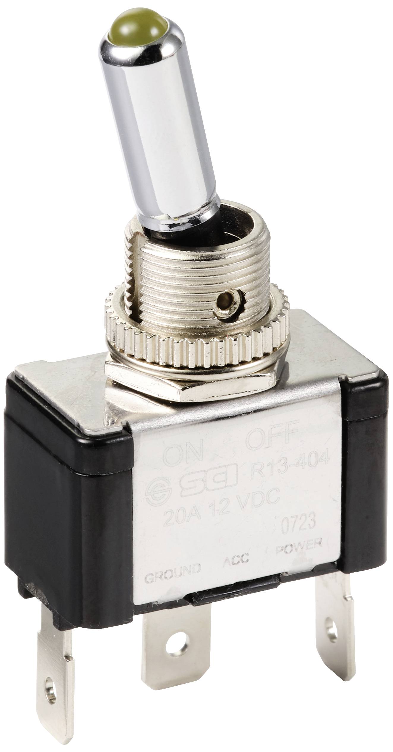 TRU COMPONENTS TC-11193836 Kippschalter 12 V/DC 20 A 1 x Aus/Ein rastend 1 St.