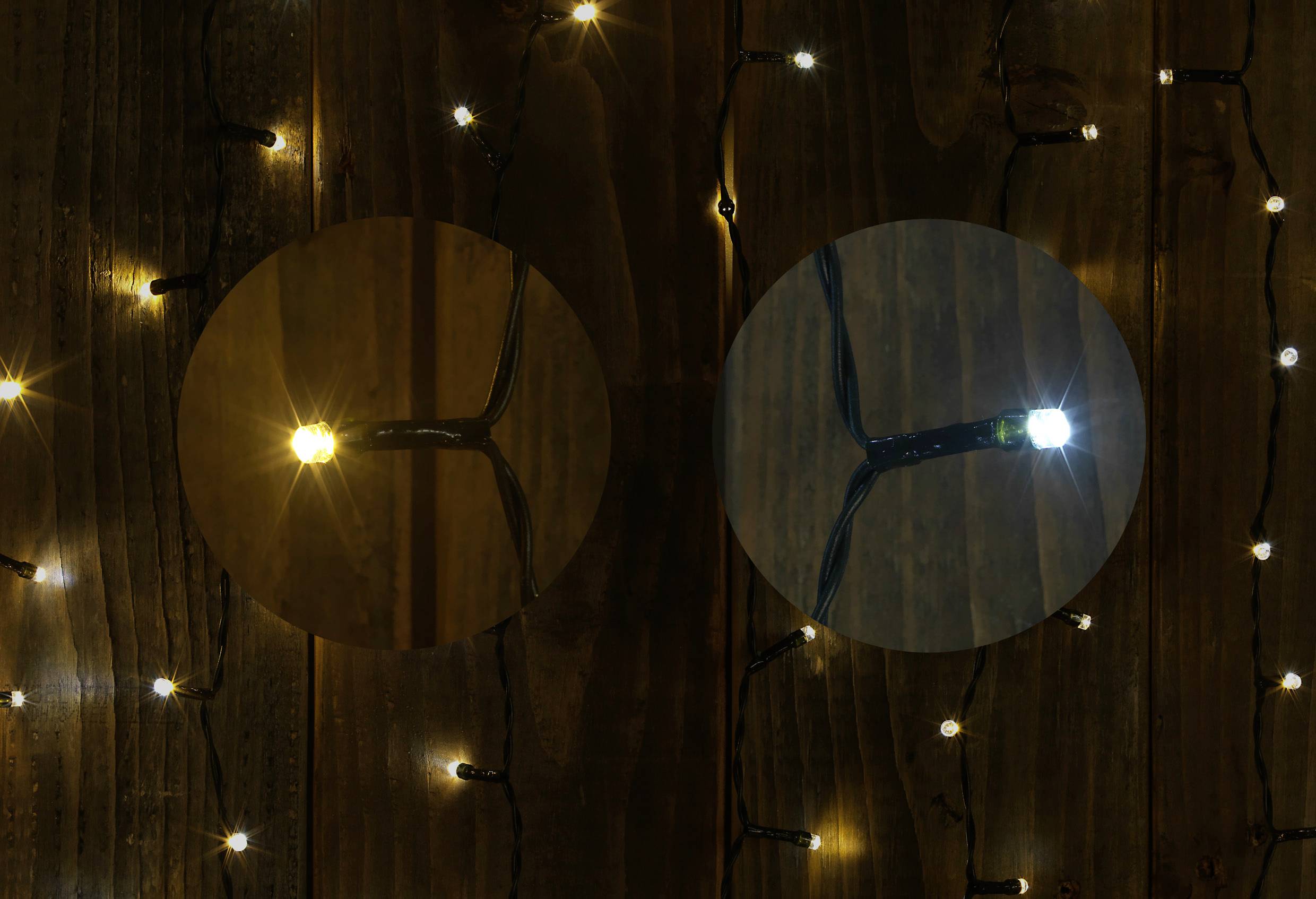 Sygonix SY-5596928 Solar-Lichterkette LED Schwarz, Standard-Grün (seidenmatt)