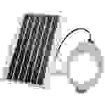 Sygonix SY-5596934 Solar-Wandstrahler mit Bewegungsmelder 10 W Neutralweiß Grau