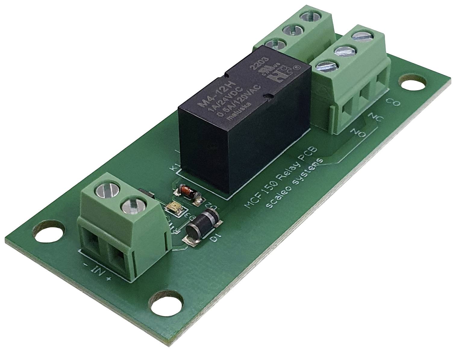 Scaleo systems Relaisplatine 1 St. VV-600401-0-C 2 Wechsler 12 V/DC