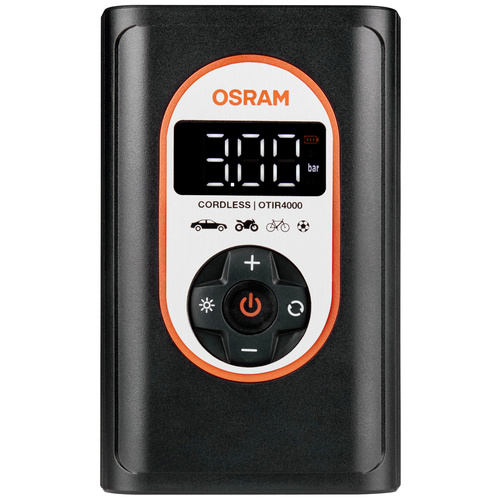 OSRAM OTIR4000 Kompressor TYREinflate 4000 8.3 bar Aufbewahrungs-Box/-Tasche, Automatische Abschalt