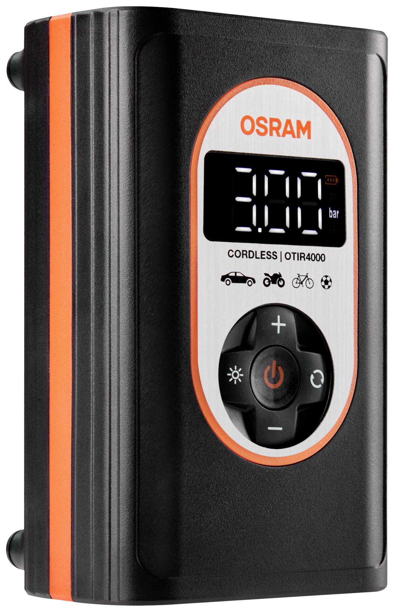 Osram Automotive OTIR4000 Kompressor TYREinflate 4000 8.3 bar Aufbewahrungs-Box/-Tasche, Automatische Abschaltung, mit