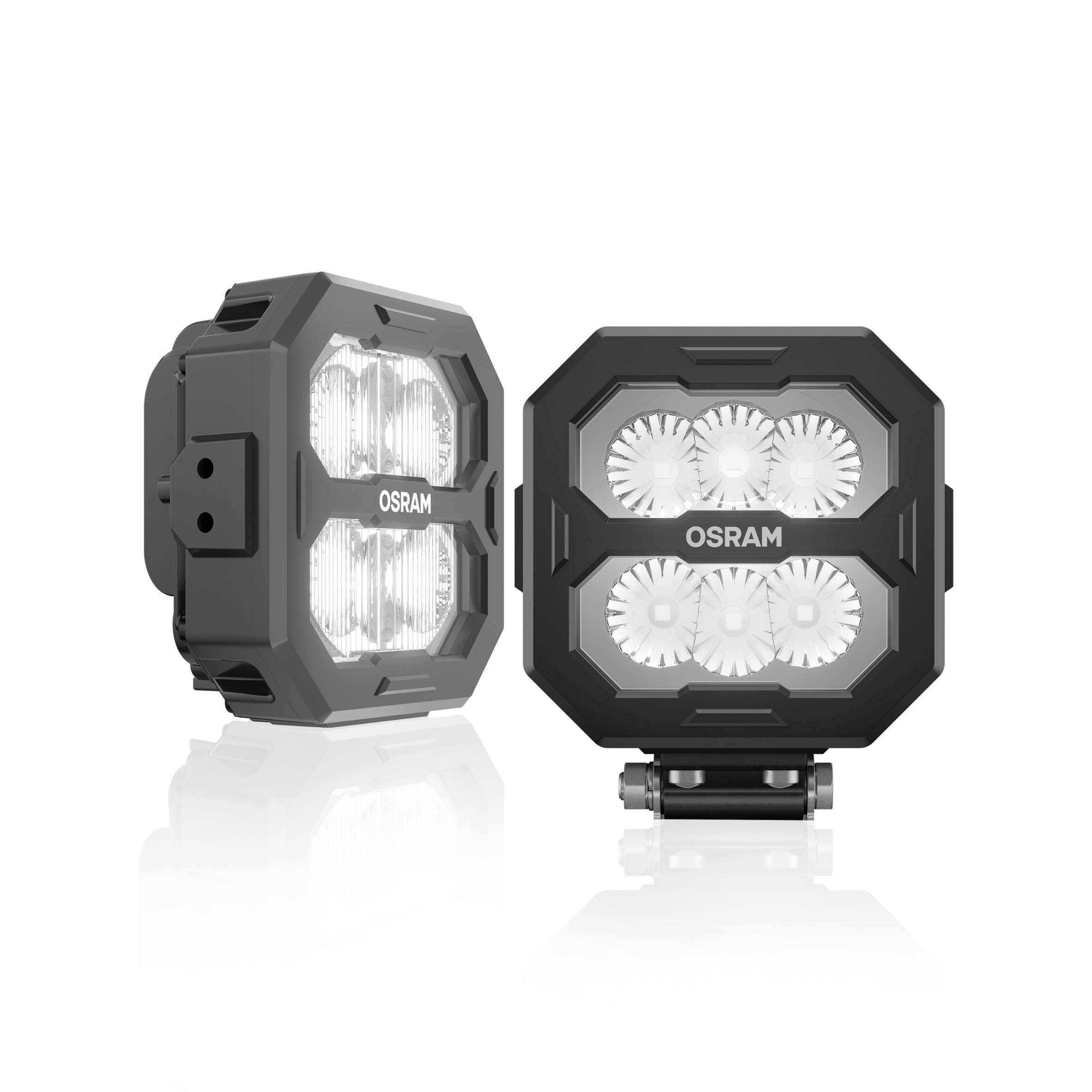 Osram Automotive Arbeitsscheinwerfer 12 V, 24V LEDriving® Cube PX3500 Ultra Wide LEDPWL 102-UW Breite Nahfeldausleuchtung