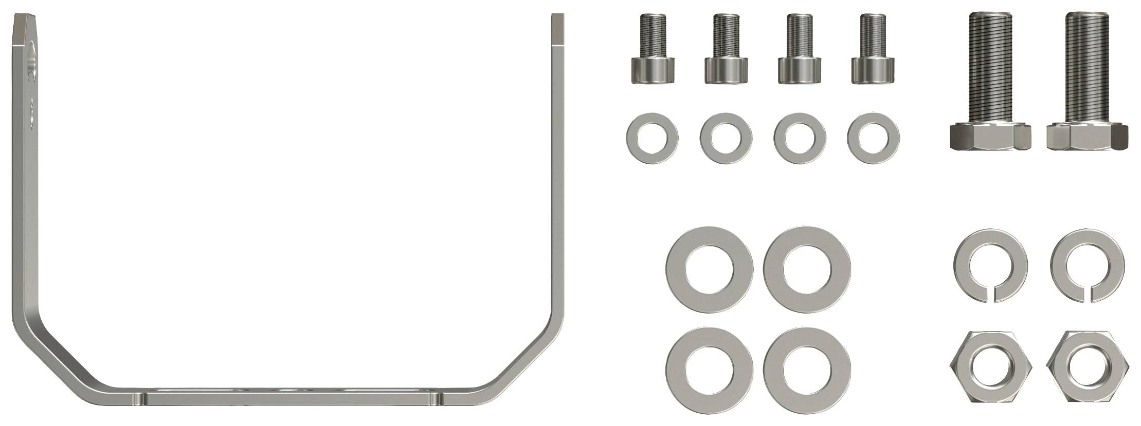 Osram Automotive Halter LEDriving® Heavy Duty Mounting Kit PX LEDPWL ACC 102 (B x H x T) 123.25 x 88 x 35mm