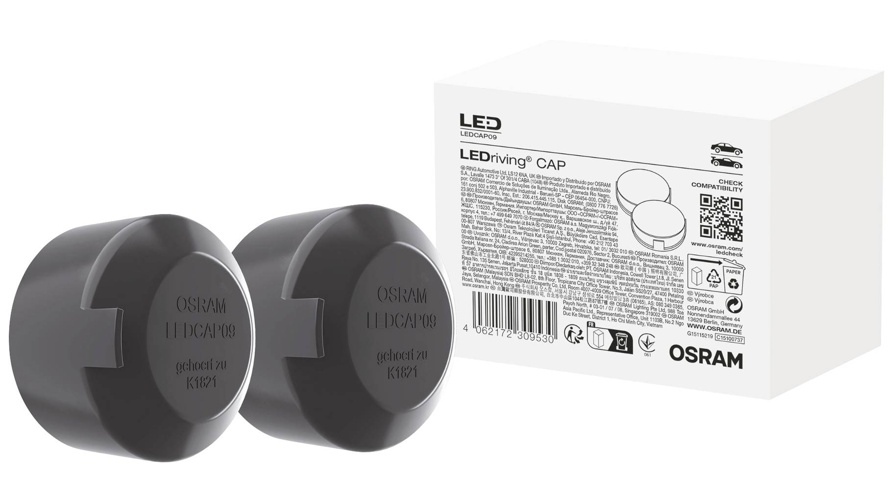 Calotta Faro OSRAM LEDriving CAP Per Night Breaker H7-LED - Ricambio Originale, Compatibile Con Molti Modelli - Foto 8