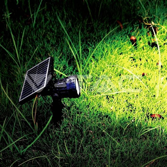 V-TAC 6660 VT-952 Solar-Gartenleuchte LED 2.00W Schwarz