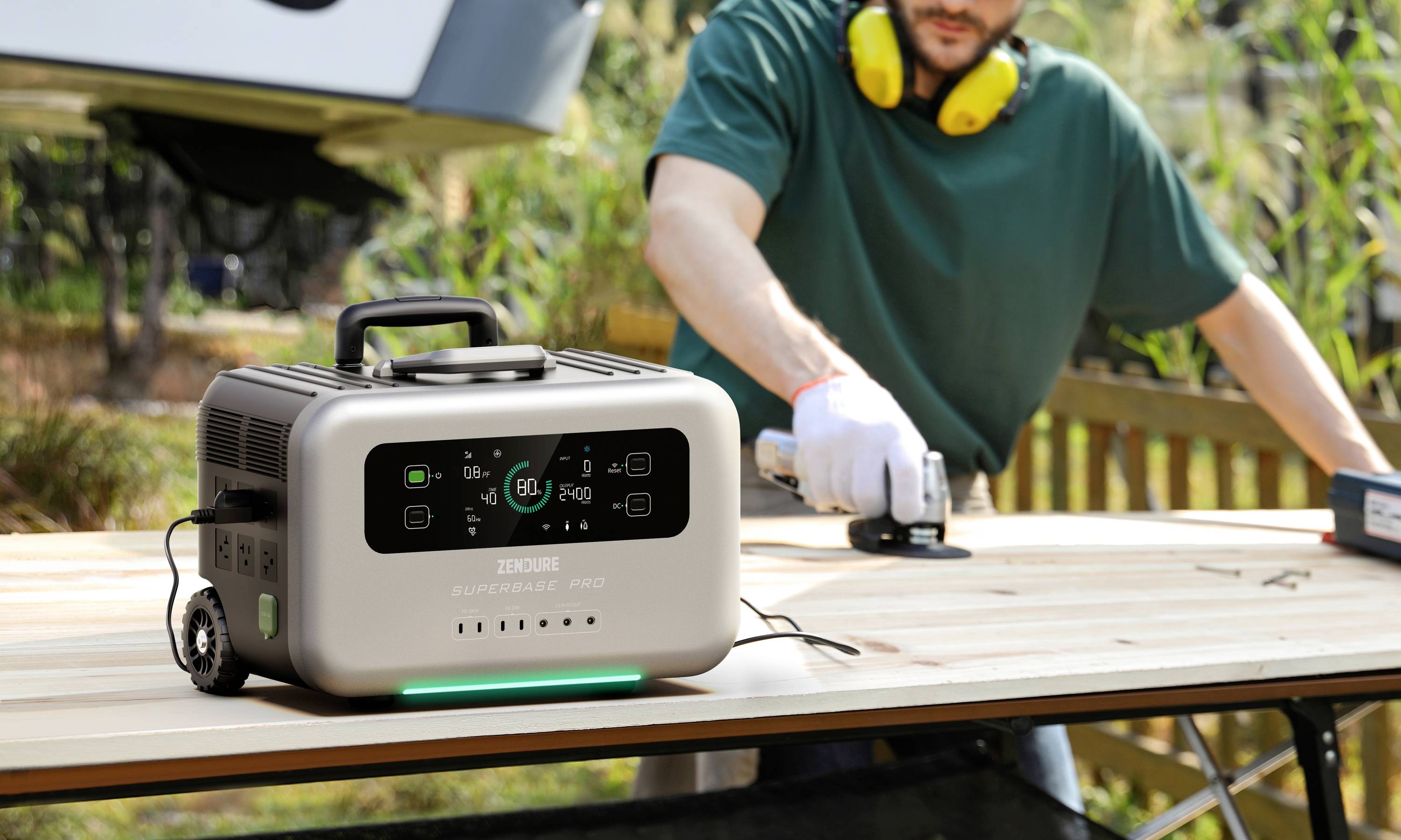 Zendure SuperBase 1500M Powerstation 30Ah SuperCharge LiFePO 4 ohne Laderegler