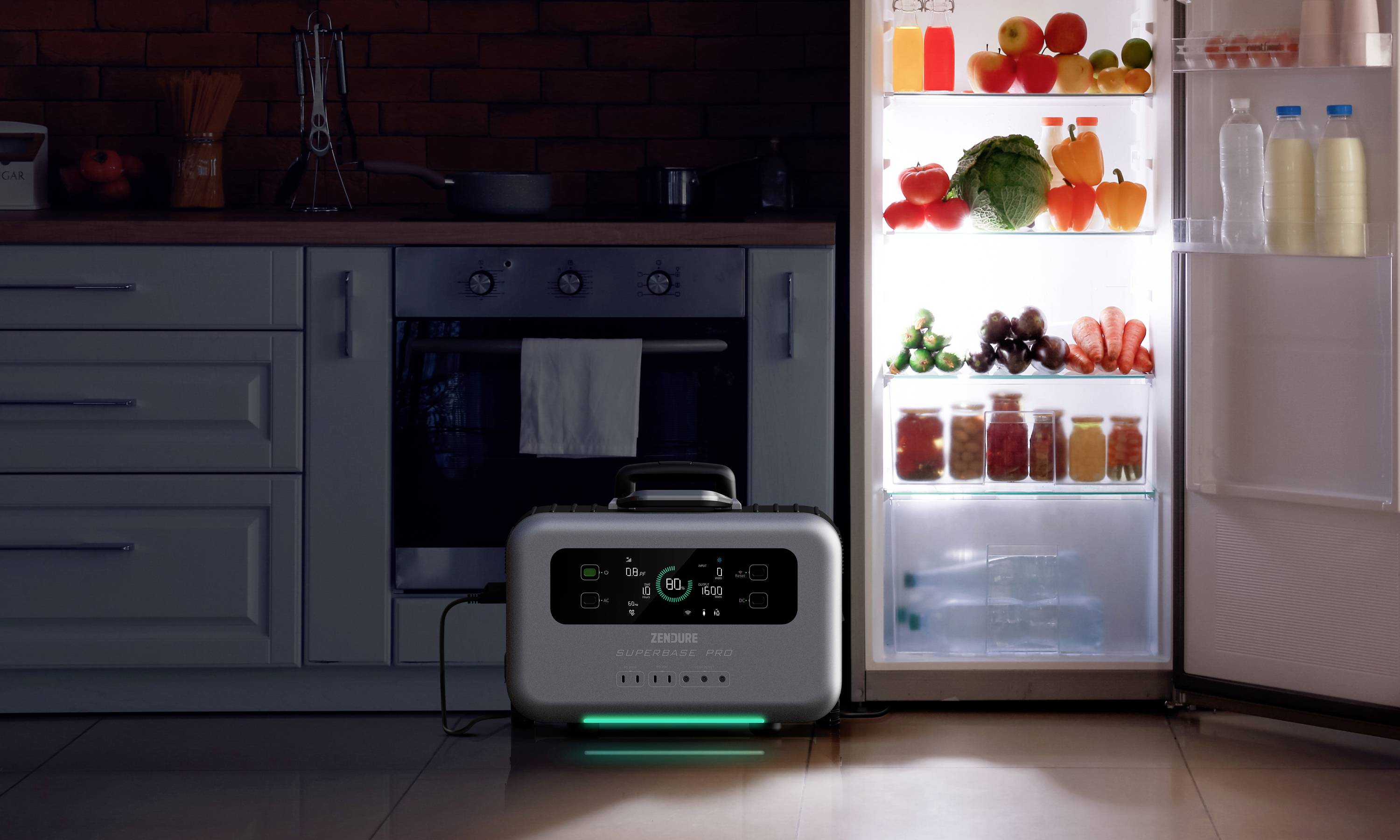 Zendure SuperBase 1500M Powerstation 30Ah SuperCharge LiFePO 4 ohne Laderegler