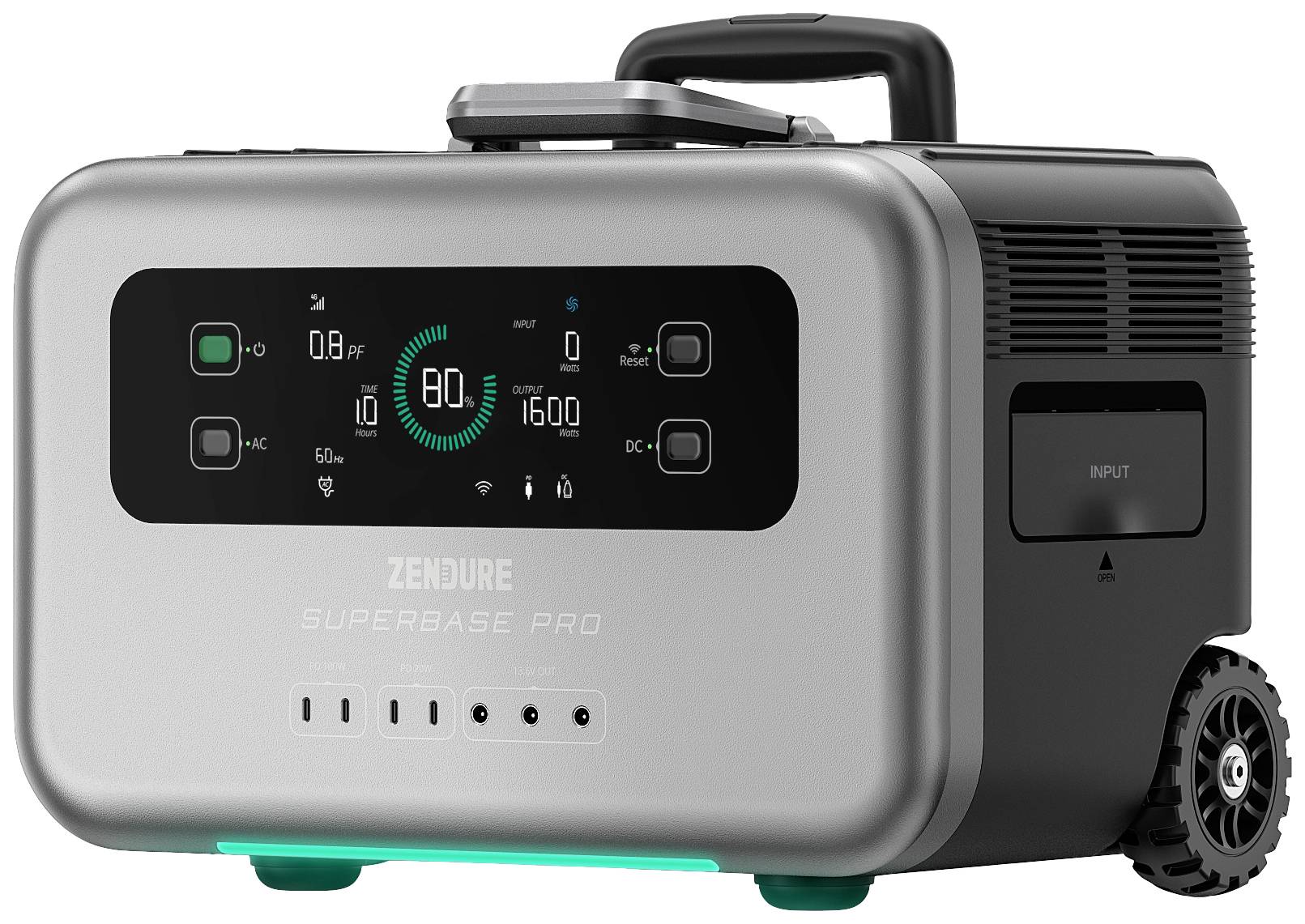 Zendure SuperBase 1500M Powerstation 30Ah SuperCharge LiFePO 4 ohne Laderegler