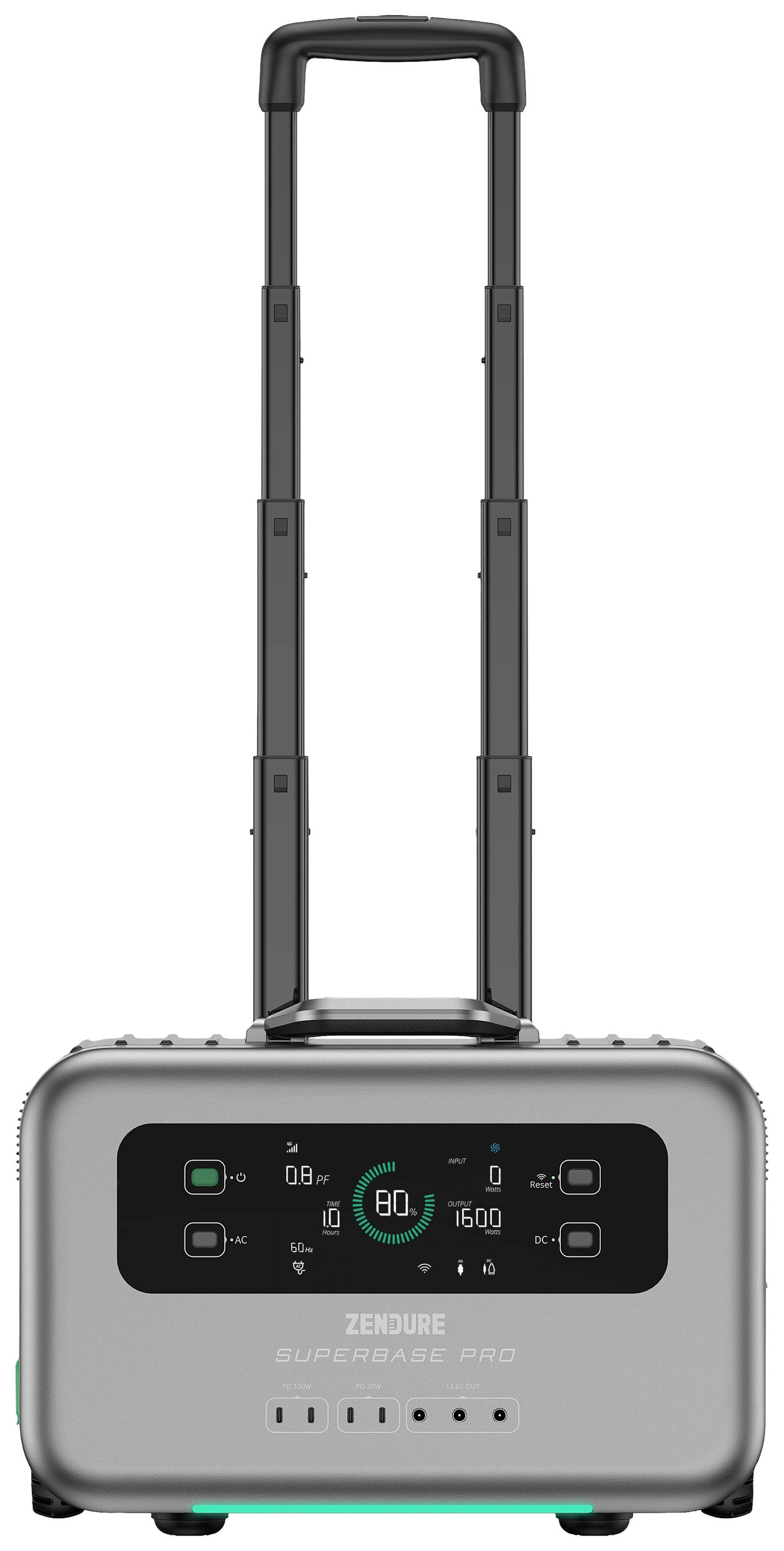 Zendure SuperBase 1500M Powerstation 30Ah SuperCharge LiFePO 4 ohne Laderegler