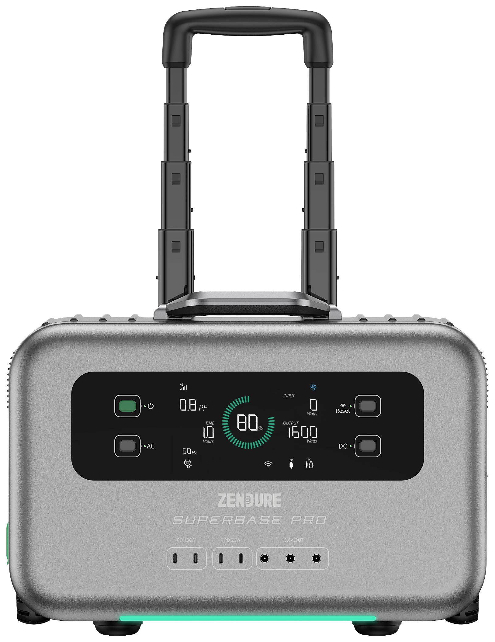 Zendure SuperBase 1500M Powerstation 30Ah SuperCharge LiFePO 4 ohne Laderegler