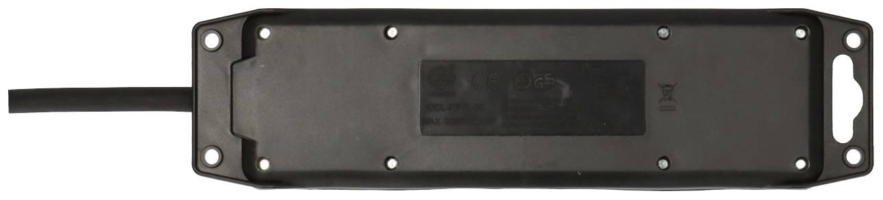 Brennenstuhl 1159950013 Outdoor Steckdosenleiste mit Schalter Schwarz