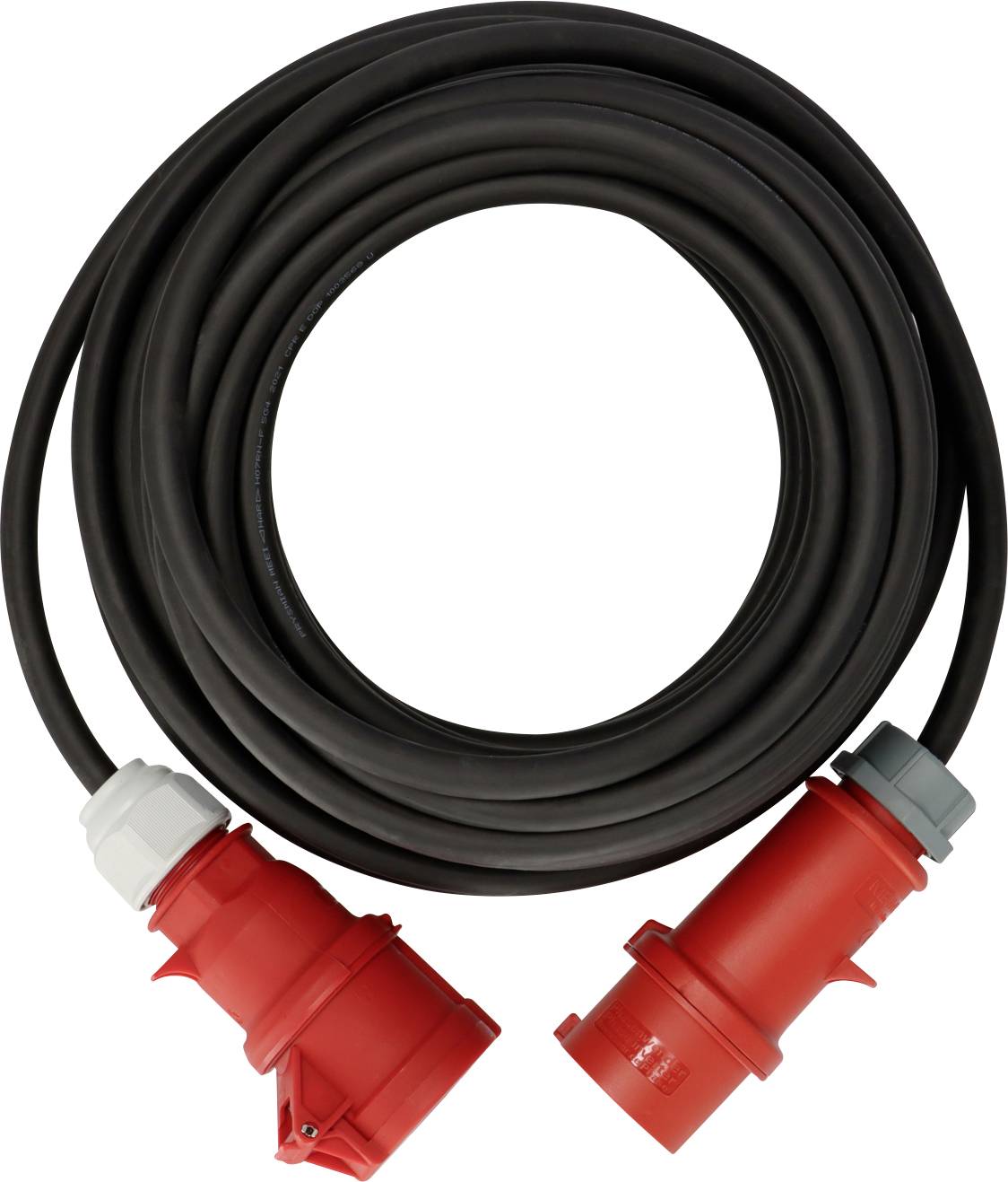 Brennenstuhl 1169390250 Strom Verlängerungskabel 32A Schwarz 25m H07RN-F 5G 4mm²