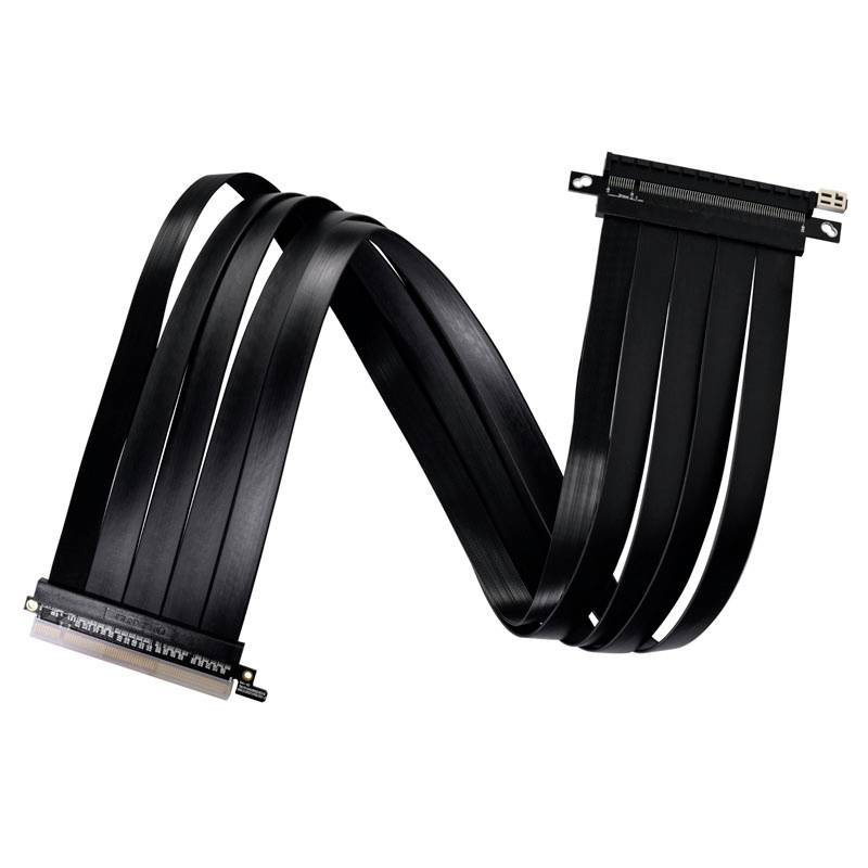 Lian Li PCIe Riser Kabel PCIe 4.0 PCIe x16 Stecker, PCIe x16 Buchse 0.60 m Schwarz PW-PCI-4-60X