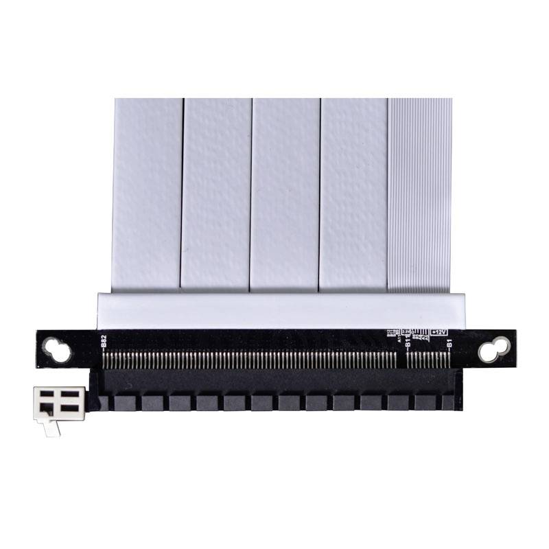 Lian Li PCIe Riser Kabel PCIe 4.0 PCIe x16 Stecker, PCIe x16 Buchse 0.60 m Weiß PW-PCI-4-60W